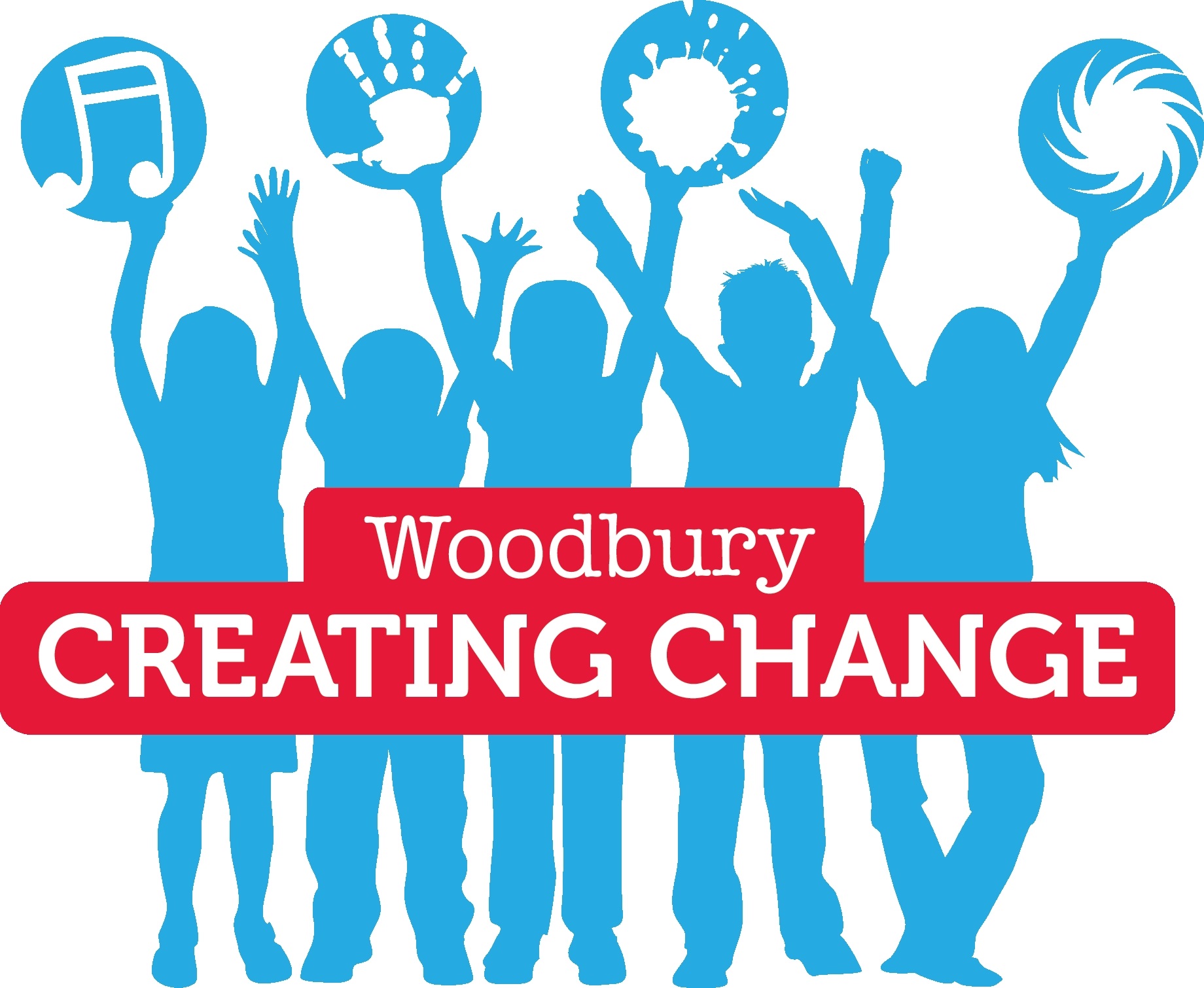 woodbury creating change logo